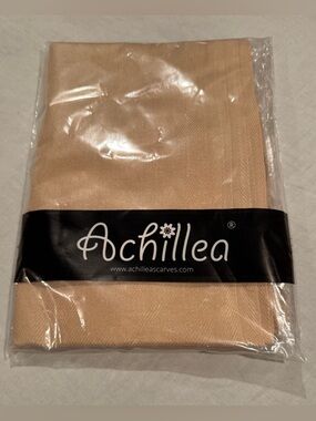 NWT Achillea Tan/Champagne Scarf / Wrap